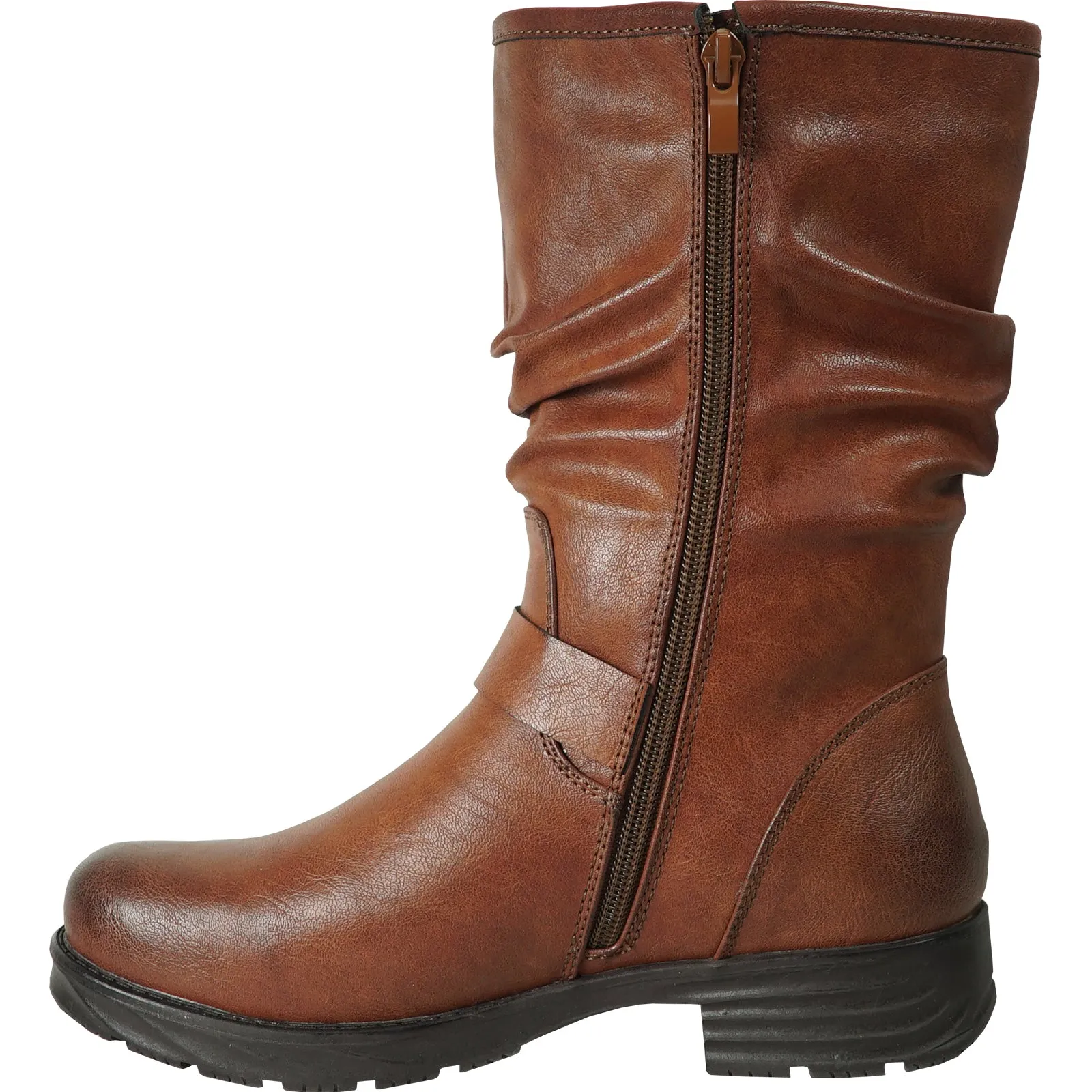 KOZI Canada Waterproof Women Boot AURORA Ankle Winter Fur Casual Boot Brown