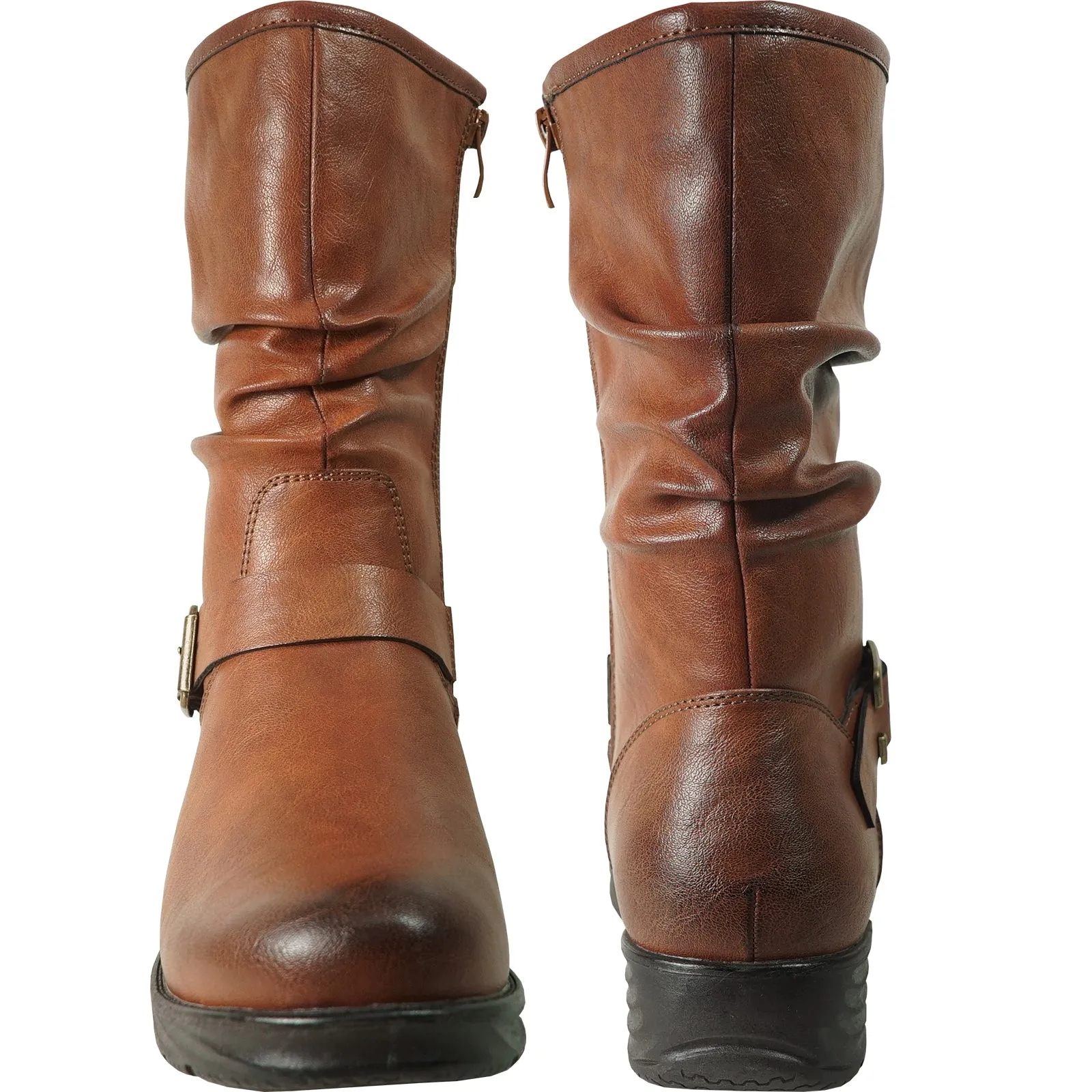 KOZI Canada Waterproof Women Boot AURORA Ankle Winter Fur Casual Boot Brown