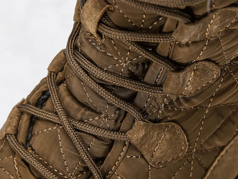 Lace-up Waterproof Non-slip Mid-Calf Snow Boots with Fur - SF0779
