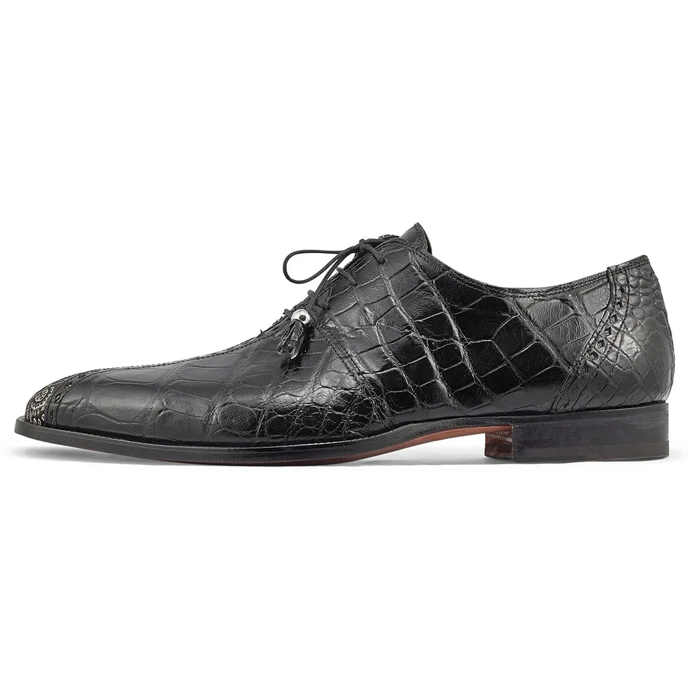 Mauri 4975/2 Body Alligator/ Matahari Fabric Black/ White