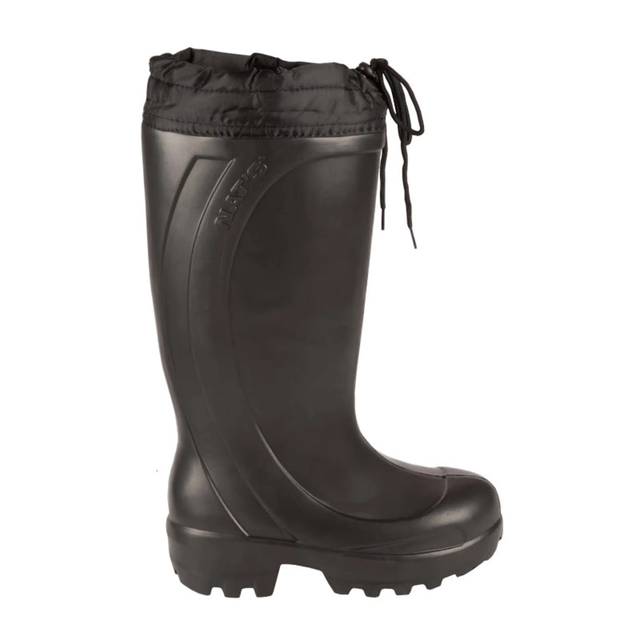 Nats Men's Winter Work Boots 1530 | EVA Waterproof, Plain Toe, Removable Primaloft® Liner, -70°C Rated, Camouflage, Secure Fit | Sizes 7-14