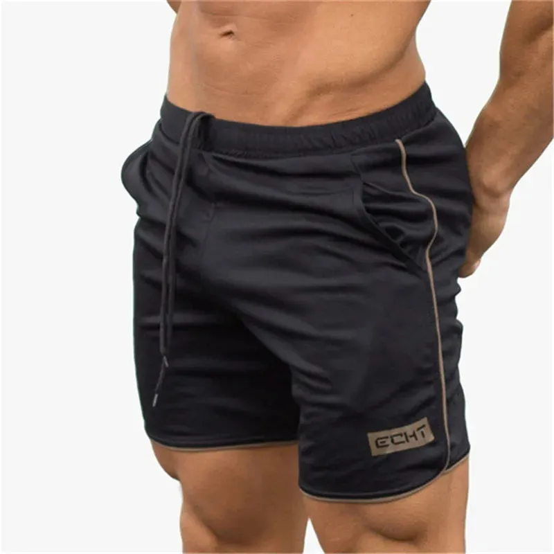 NEW Quality Running Shorts Men Sports Jogging Fitness Shorts Quick Dry  Mesh Gyms Shorts