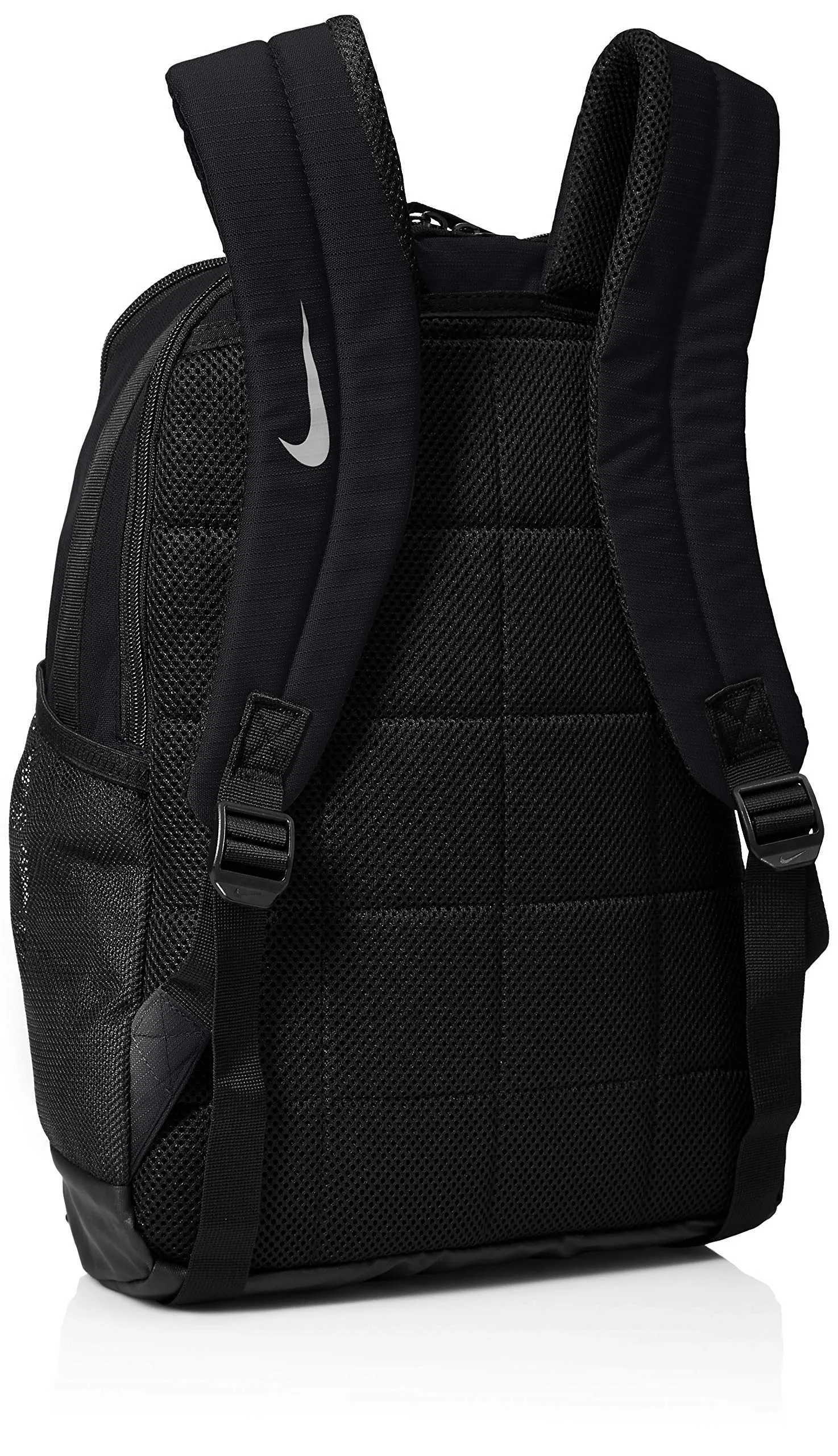 NIKE Youth Brasilia Backpack - Fall'19, Black/Black/White, Misc