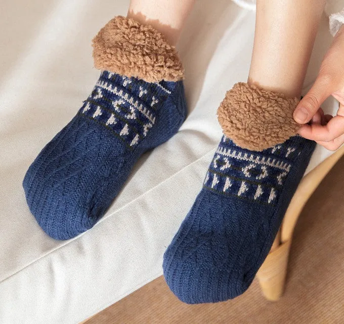 Non-Slip Winter Warm Socks Thick And Warm Winter Home Carpet Socks