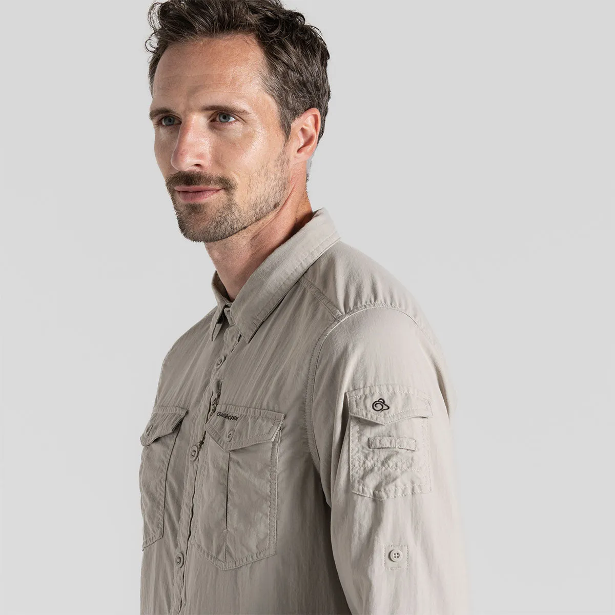 NosiLife Adventure Long Sleeved Shirt III - Parchment