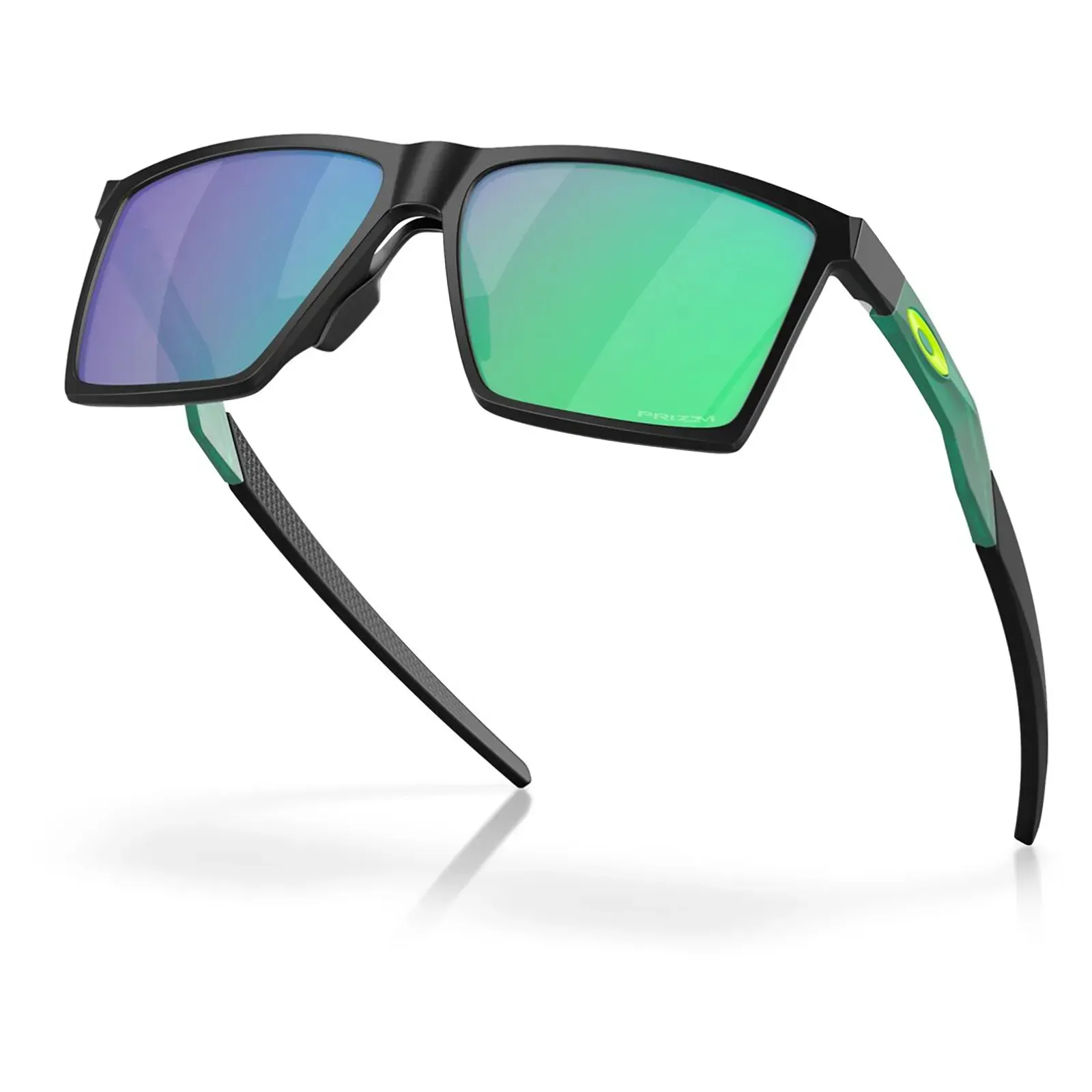 Oakley Futurity Sunglasses - Satin Black / Prizm Jade