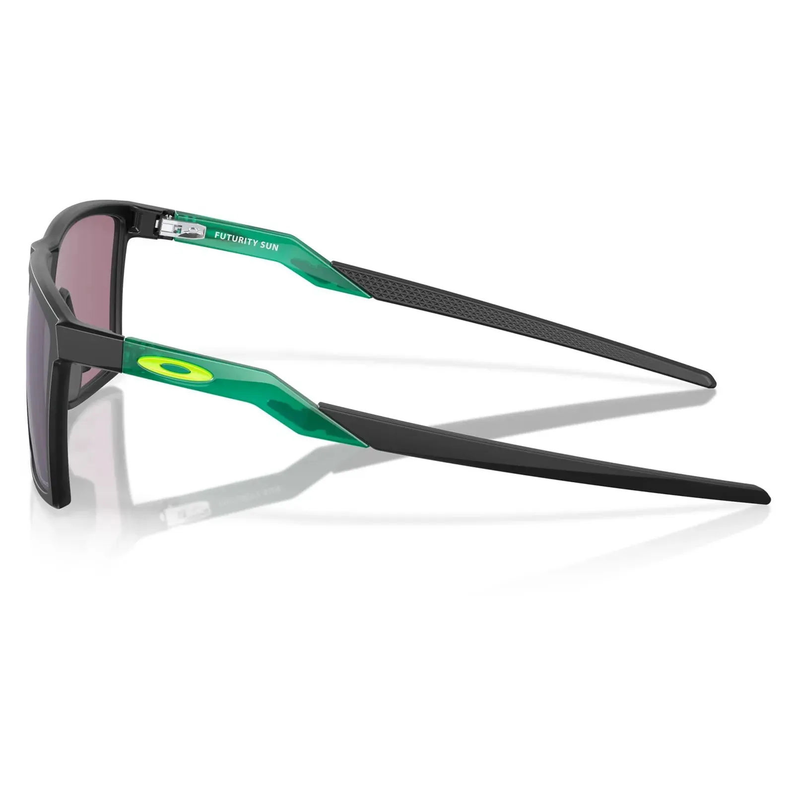 Oakley Futurity Sunglasses - Satin Black / Prizm Jade