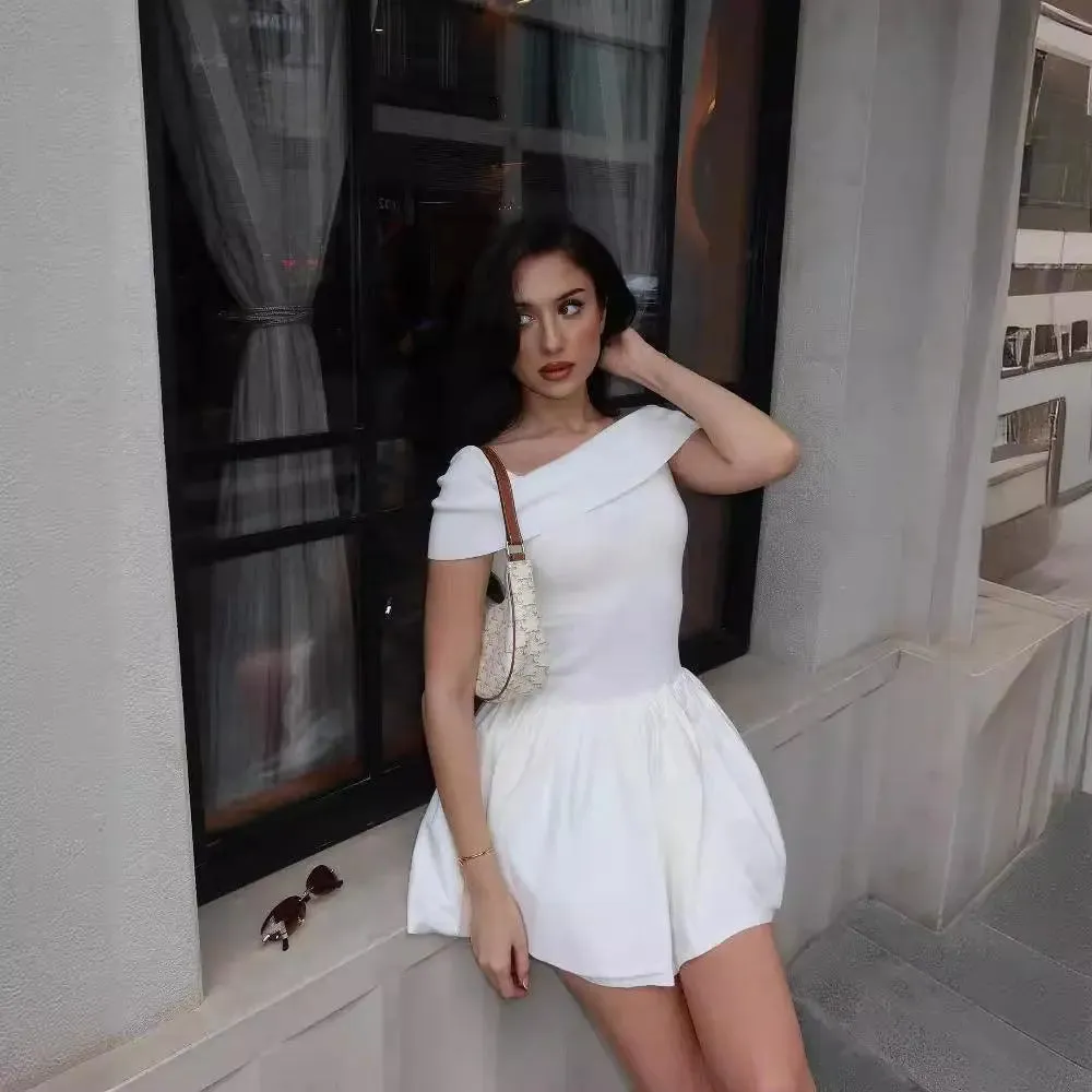 Off Shoulder Skater Dress