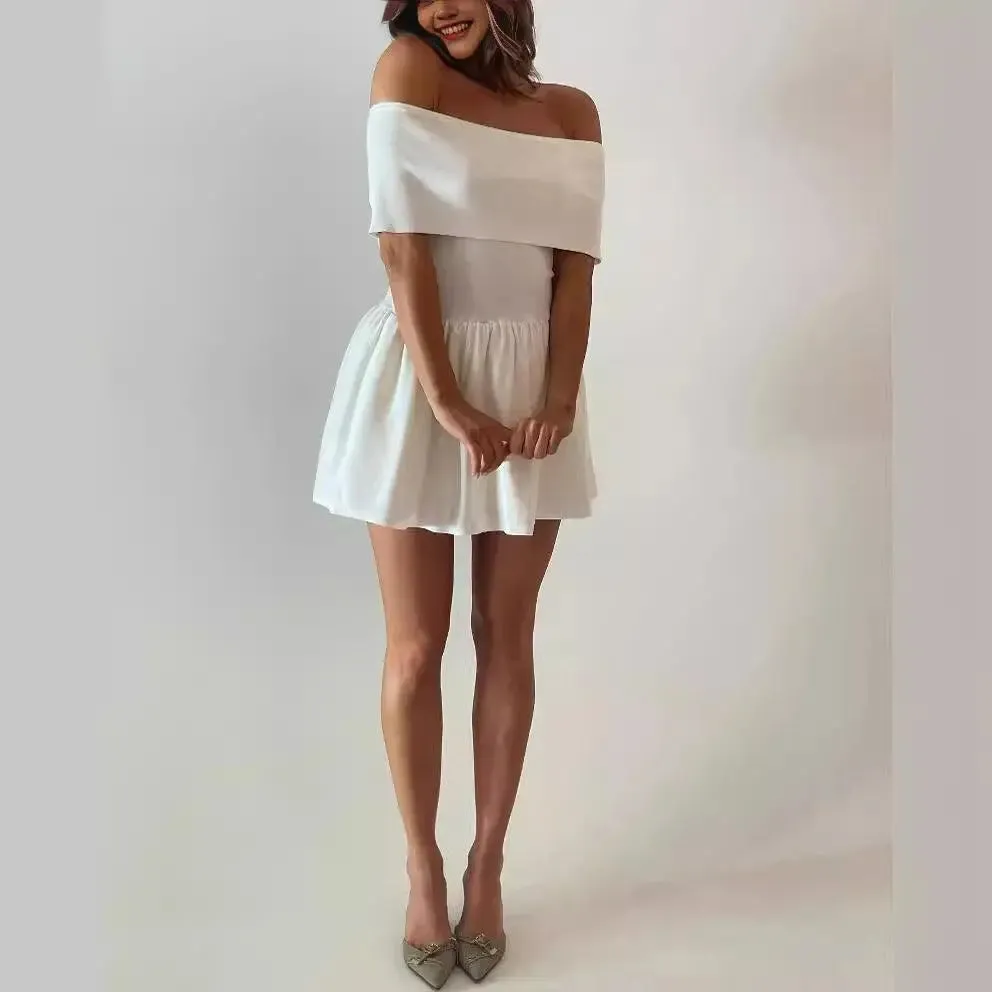 Off Shoulder Skater Dress