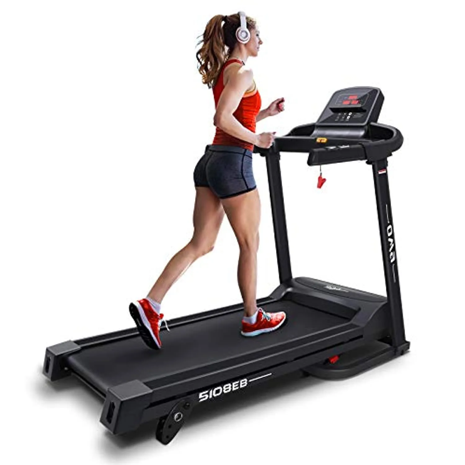 OMA Treadmills for Home 5108EB 1012EB with Max 2.25 HP 300 LBS Capacity Folding Treadmill for Running and Walking Jogging Exercise with 36 Preset Programs, Tracking Pulse, Calories