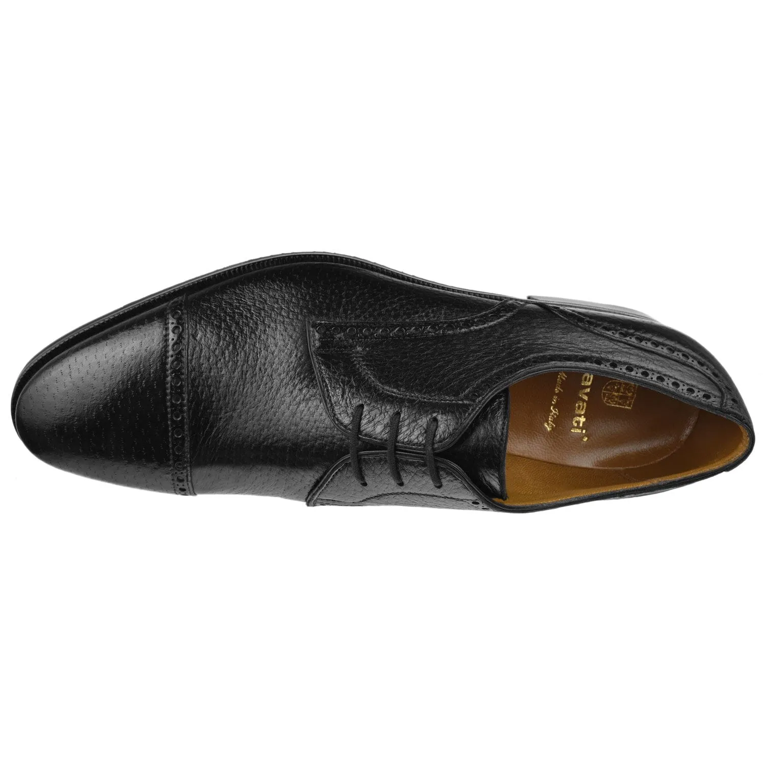 Peccary Cap Toe Oxford