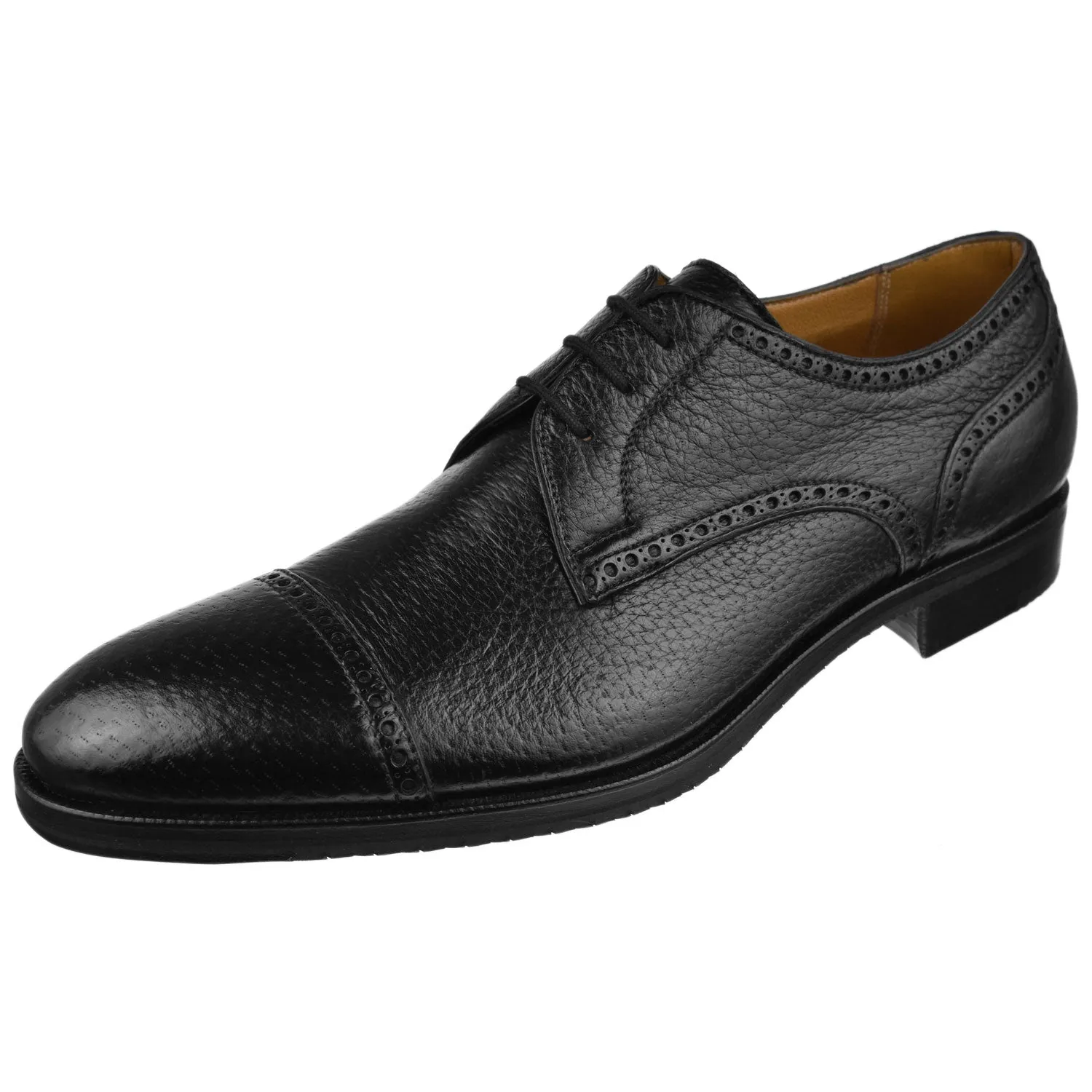 Peccary Cap Toe Oxford
