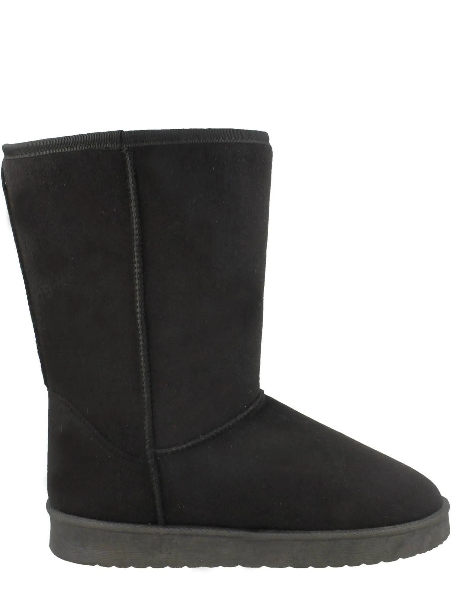 Poppy Fur Lined Winter Boots in Black