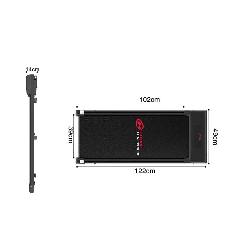 Rattrix Electric Shock-Absorbing Treadmill, Compact & Durable Design, Ideal for Home Use, Low-Impact Workout, Joint Protection & Comfort for Fitness Enthusiasts