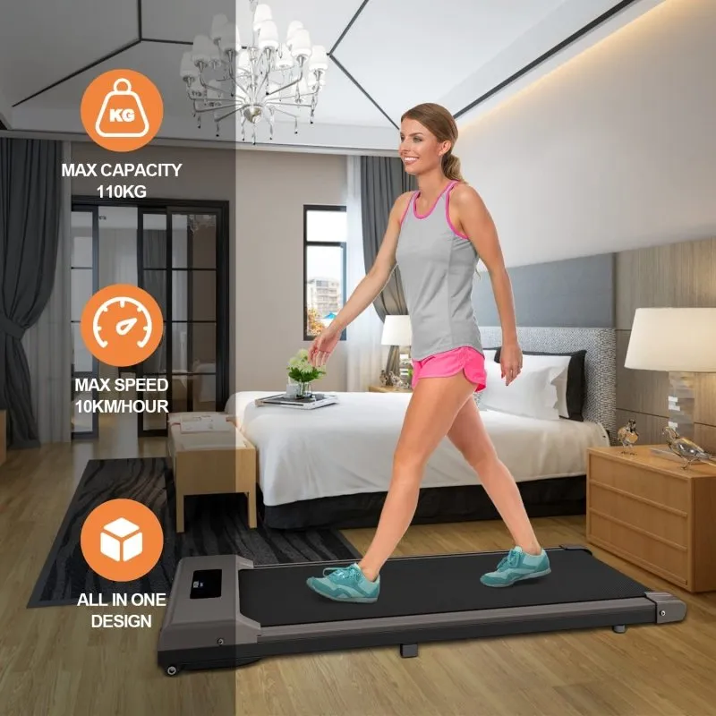 Rattrix Electric Shock-Absorbing Treadmill, Compact & Durable Design, Ideal for Home Use, Low-Impact Workout, Joint Protection & Comfort for Fitness Enthusiasts