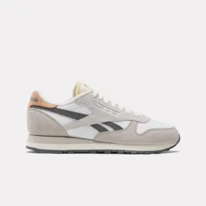Reebok Footwear Men Classic Leather Shoes WHITE/MOONSTONE/GREY 5