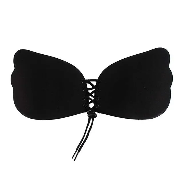 Reusable Invisible Sports Bra Women Self-Adhesive Push Up Bras Sexy Backless Running Yoga Bra Seamless Fitness