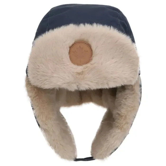 Sage/ Dusty Rose /Blue Waterproof Trapper Hats Calikids