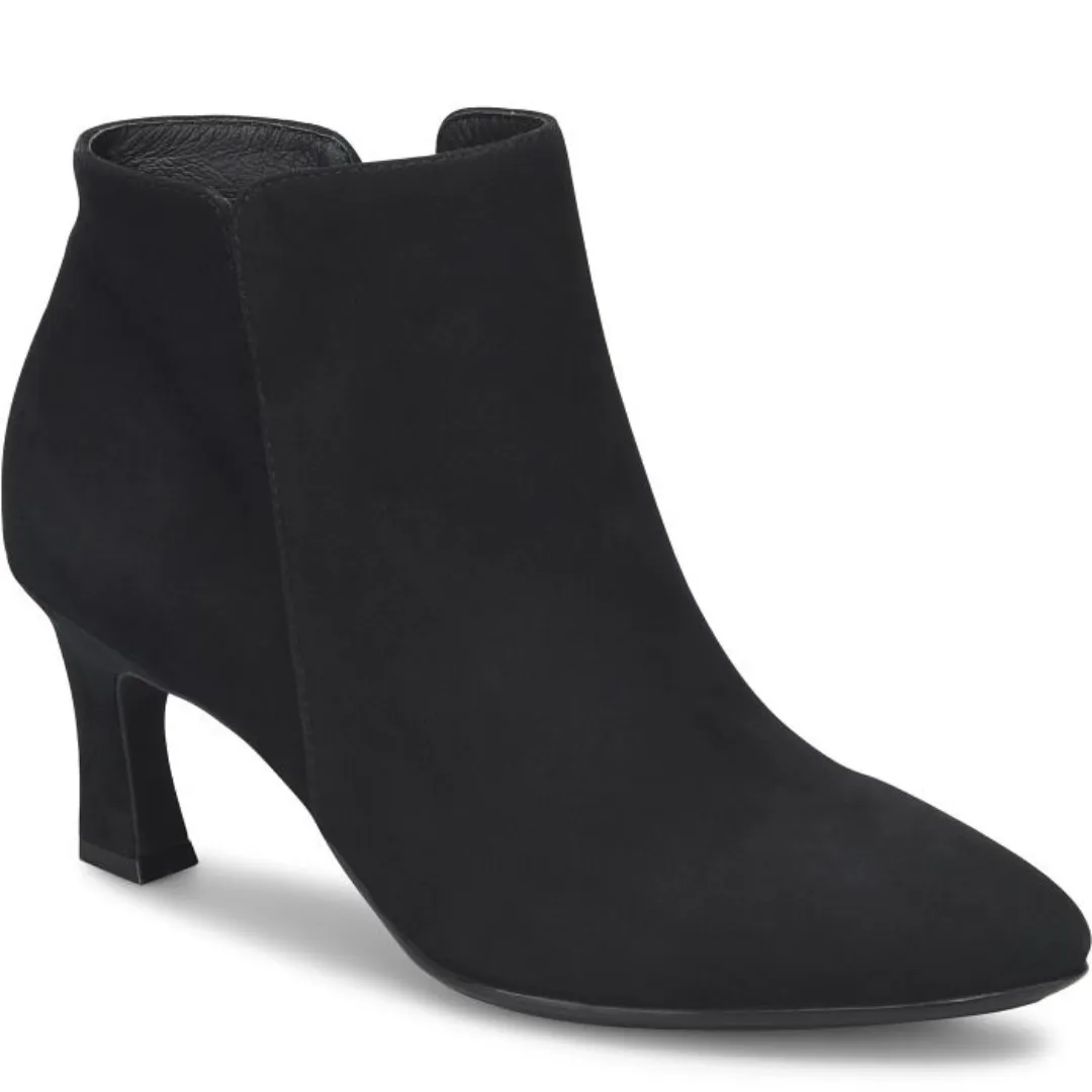 Sasha Suede Bootie - Black