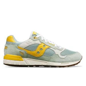 Saucony Unisex Shadow 5000 Trainers - Mint / Yellow