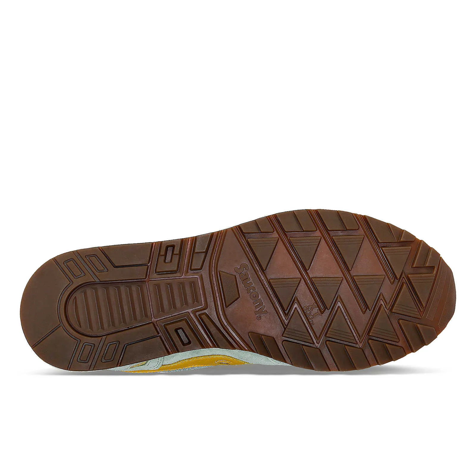 Saucony Unisex Shadow 5000 Trainers - Mint / Yellow