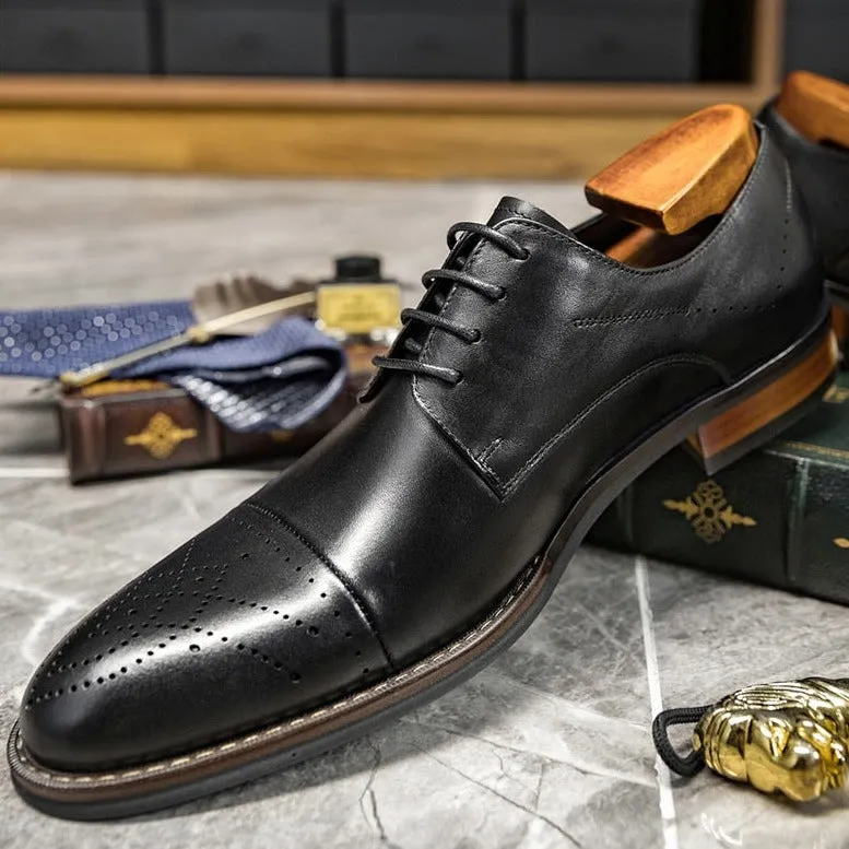 Serpatura Elegant Oxford Shoes