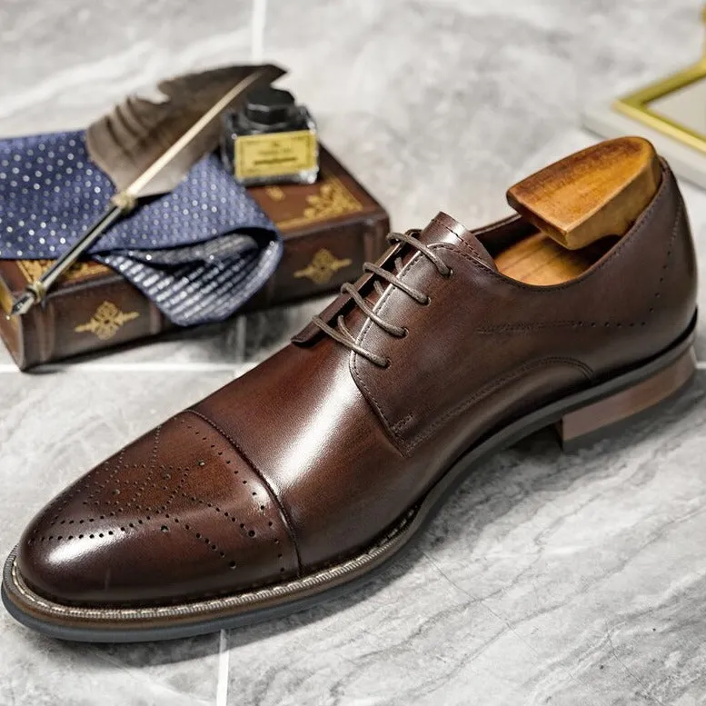 Serpatura Elegant Oxford Shoes