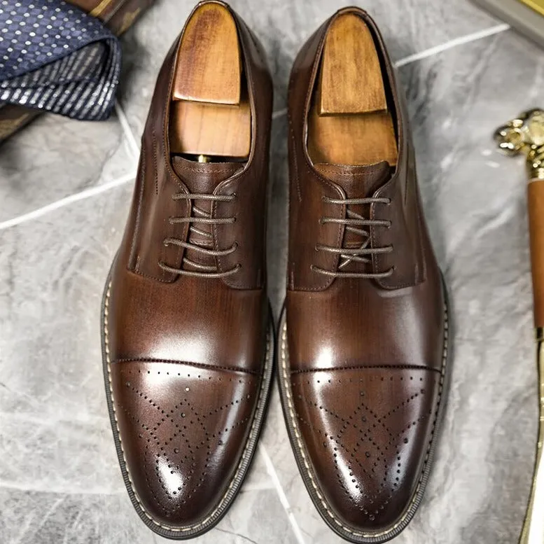 Serpatura Elegant Oxford Shoes