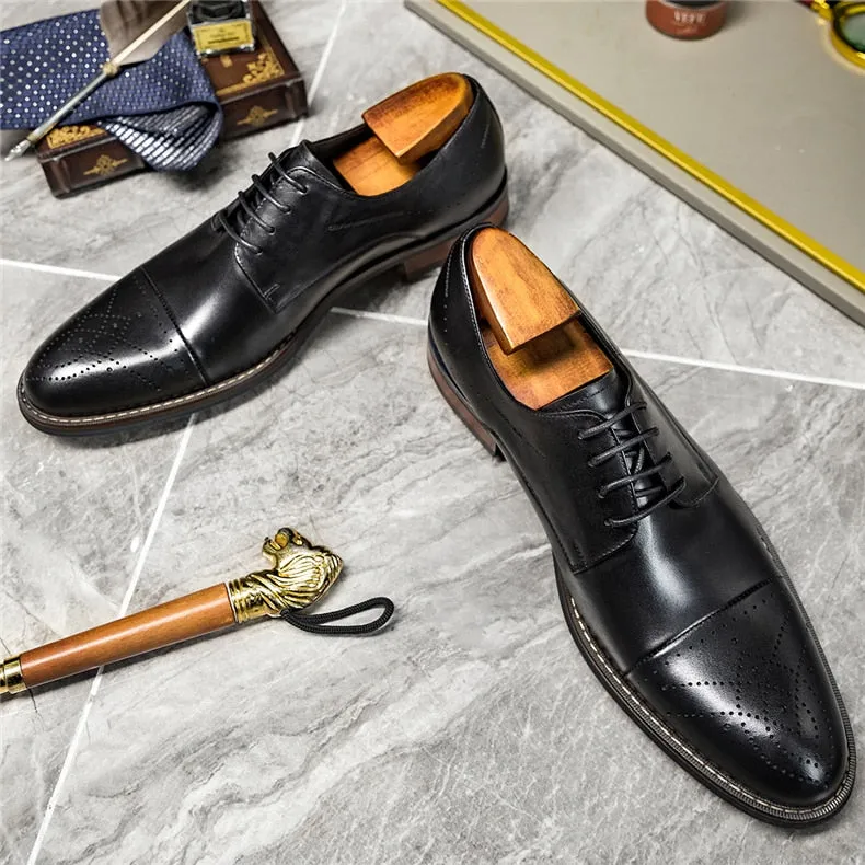 Serpatura Elegant Oxford Shoes
