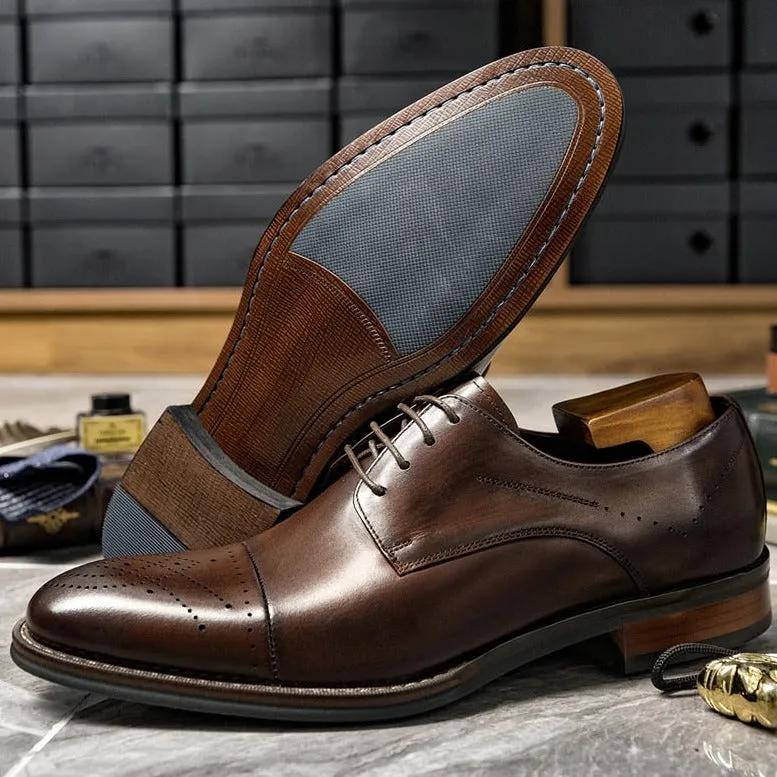 Serpatura Elegant Oxford Shoes