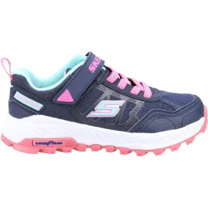 Skechers Girls Fuse Tread Setter Trainers - Navy