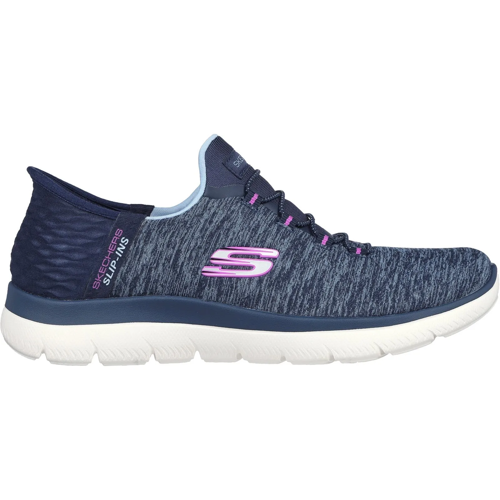 Skechers Womens Summits Dazzling Haze Trainers - Navy
