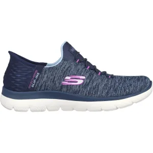 Skechers Womens Summits Dazzling Haze Trainers - Navy