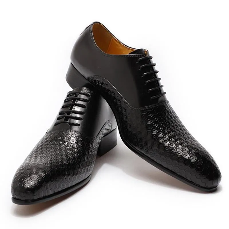Snakara Croctex Lace Oxfords