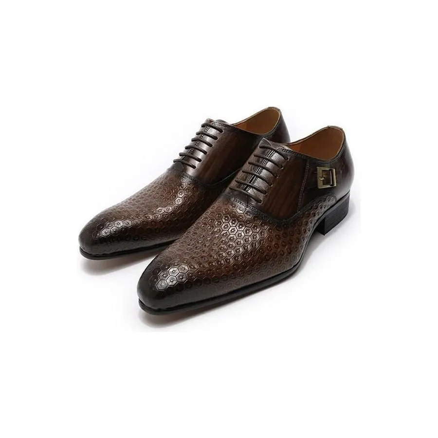 Snakara Croctex Lace Oxfords