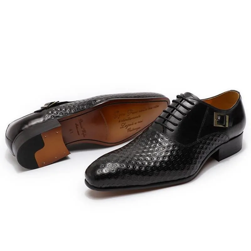Snakara Croctex Lace Oxfords