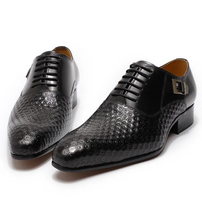 Snakara Croctex Lace Oxfords