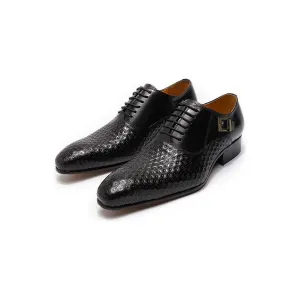 Snakara Croctex Lace Oxfords