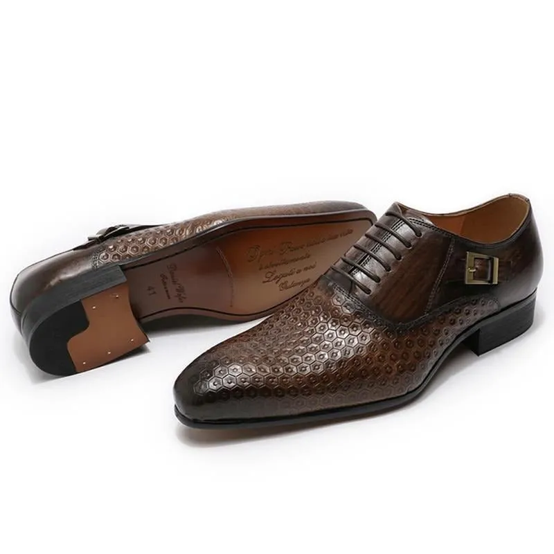 Snakara Croctex Lace Oxfords