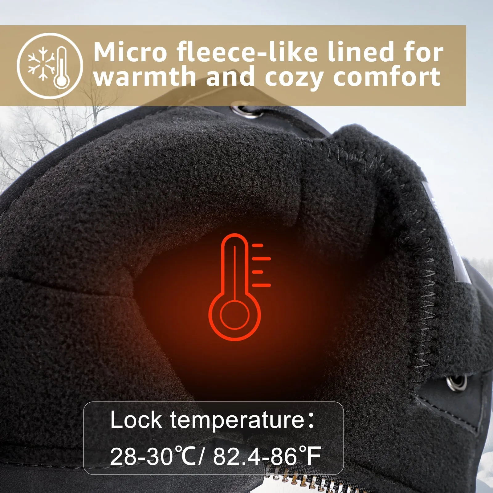 STQ Duck Boots for Women Waterproof Winter Boots Quilted Snow Boots