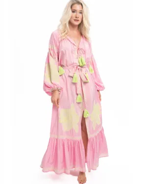 Taffi Maxi Dress Pink Pistachio