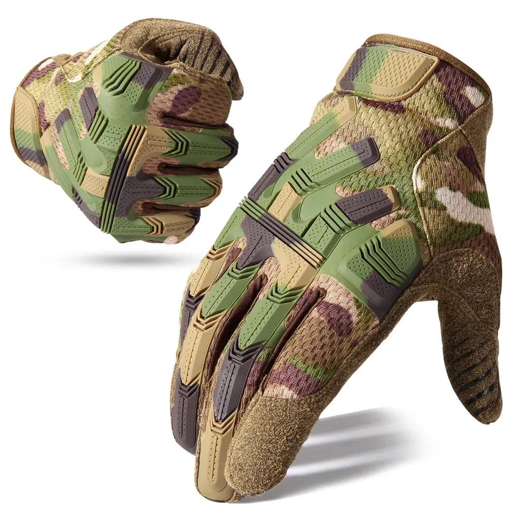 Touch Screen Tactical Cycling Gloves Outdoor Army Military Combat Airsoft Paintball Hunting Shooting Bicycle Anti-Slip Men Women