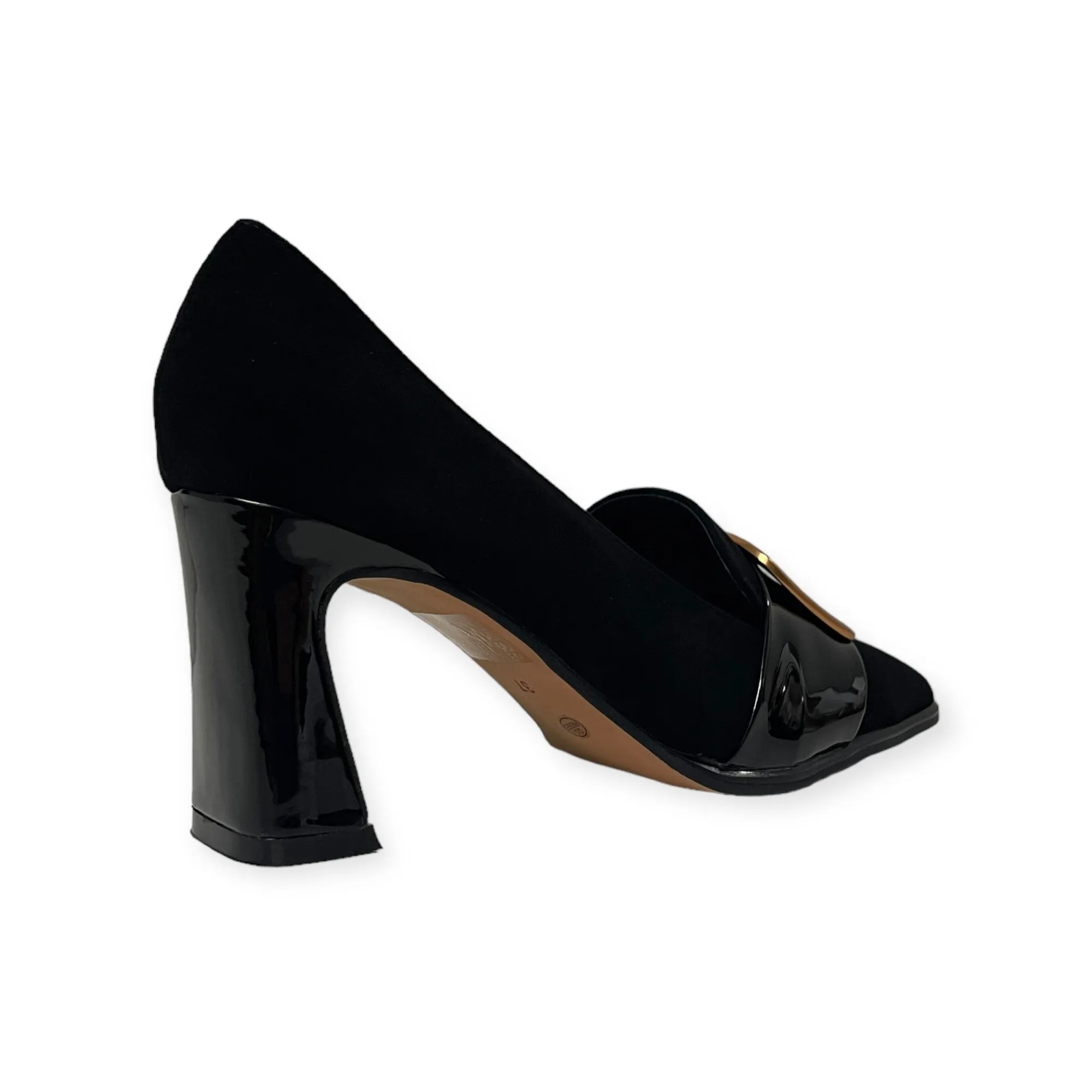 TRAY-2 BLACK SUEDE