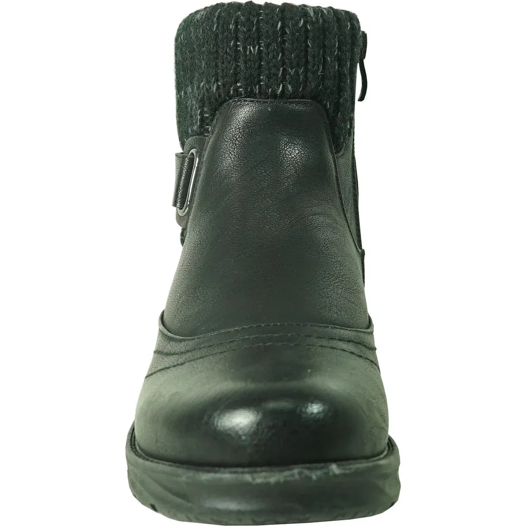 Vangelo Women's HF0602 Waterproof Ankle Winter Fur Boot