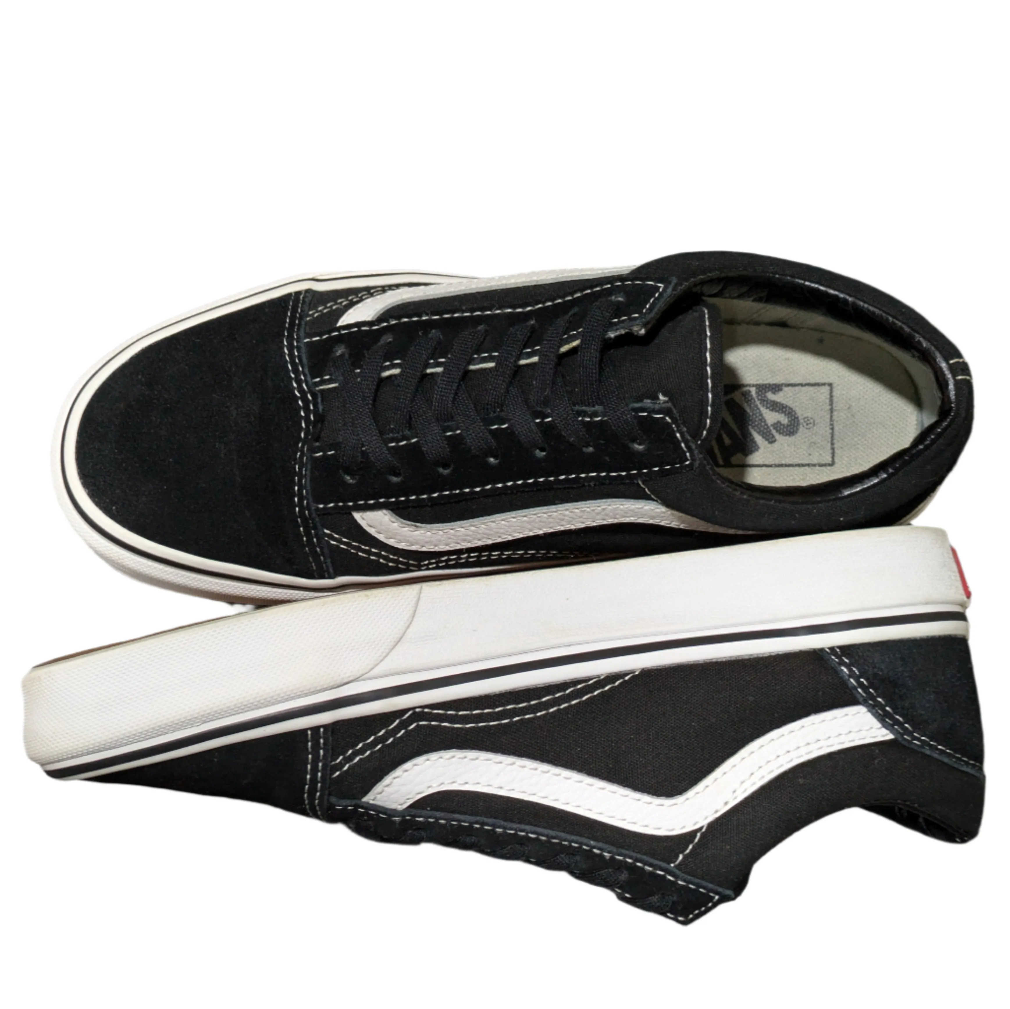 Vans Old Skool Trainers – Black & White Size UK 5 / EU 38 / US 7