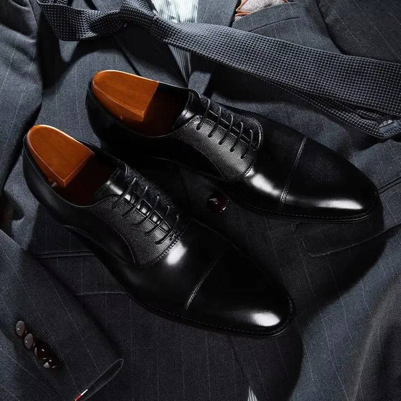 Velvoura Classic Lace Oxfords