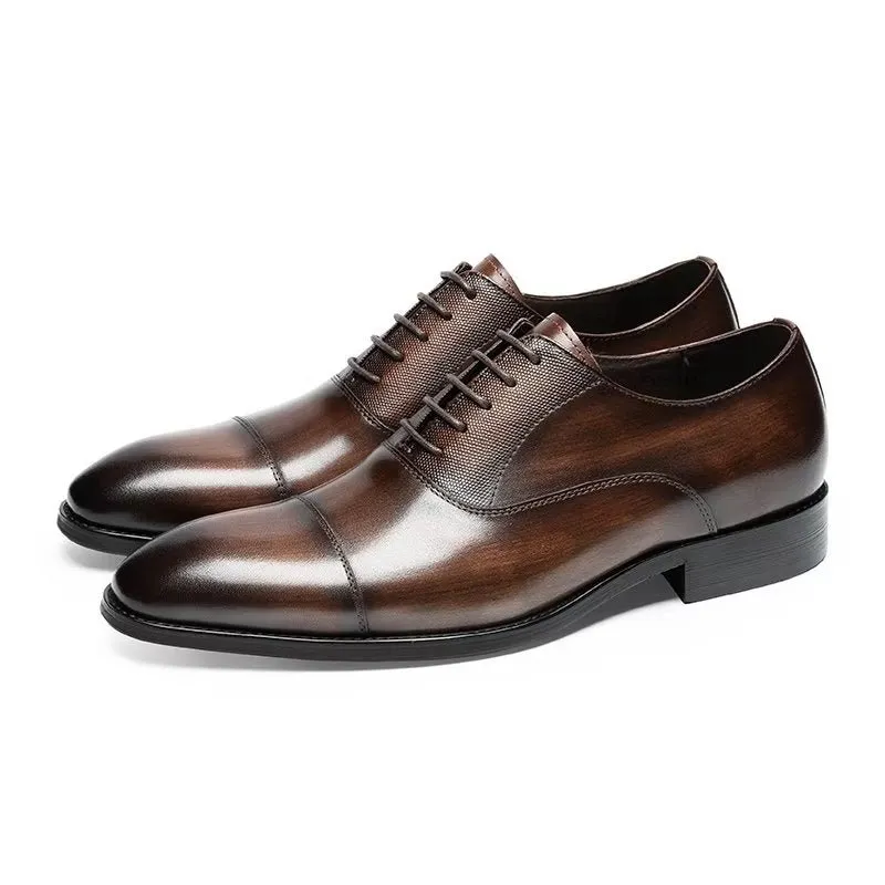 Velvoura Classic Lace Oxfords
