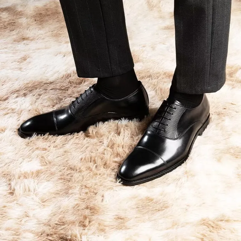 Velvoura Classic Lace Oxfords