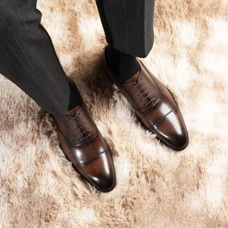 Velvoura Classic Lace Oxfords