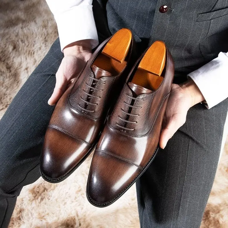 Velvoura Classic Lace Oxfords